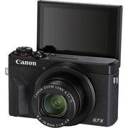 Canon PowerShot G7X Mark III Digital Camera (Black) - Georges Cameras