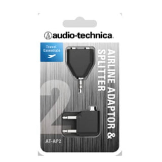 Audio-Technica Adaptor 2 Pack: Airline Adaptor Plus 3.5mm Splitter (2 X F - 1 X M)