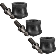 Gitzo Short Spikes and Rubber Feet (38mm, Set of 3)