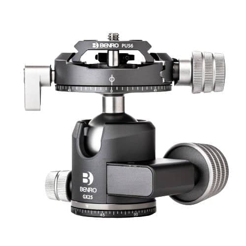 Benro GX25 Low Profile Ball Head, PU56 Plate