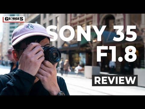 Sony 35mm F1.8 Fixed Focal Lens E-Mount Lens