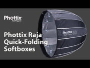 Phottix Softbox QuickFold RAJA 65cm Baffle Diff Grid Bowen S Mount