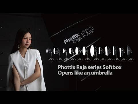 Phottix Raja Deep Parabolic Softbox with Grid 60CM