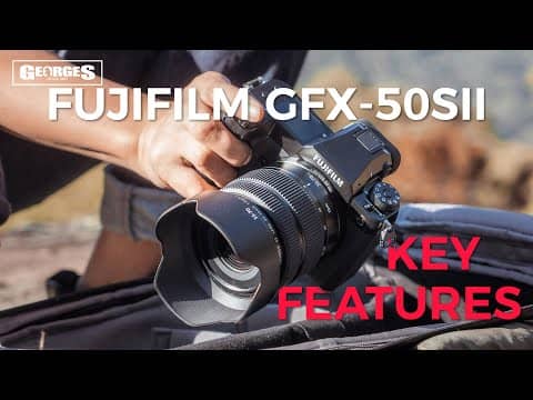 Fujifilm GFX 50S II Medium Format Camera Body