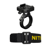 Nitecore HU60 bike mount and helmet strap