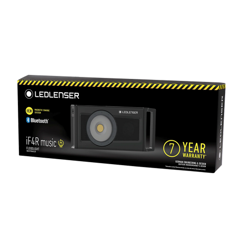 LEDLENSER iF4R Rechargeable Floodlight and Power Bank with Bluetooth Speaker
