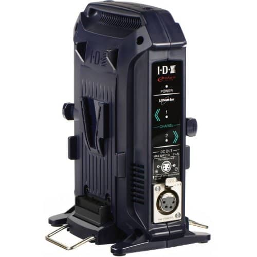 IDX 3x ID-CUE-H90 Batteries and 1x VL-2X 2-Channel Sequential Quick Charger