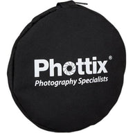 Phottix 120cm 5-in-1 Premium Reflector with Handles