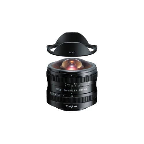 Tokina SZ 8mm F2.8 X Fish-Eye Wide Prime Lens for Sony
