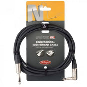 Stagg Instrument Cable Male Jack to Male Jack L Shaped - 3m/10ft