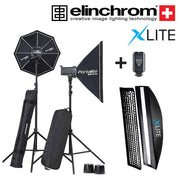 Elinchrom D-Lite RX4 Set with Xlite 30x140cm Strip