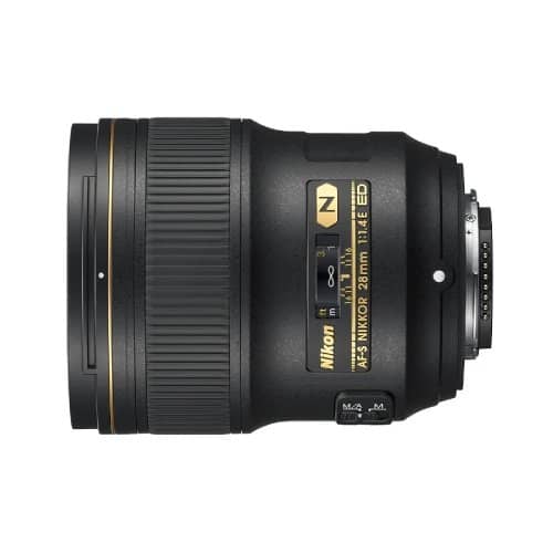 Nikon AF-S NIKKOR 28mm f/1.4E ED Lens