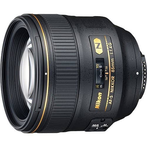 Nikon AF-S NIKKOR 85mm f/1.4G Lens