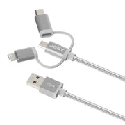 Joby Cable ChargeSync 3in1 1.2M GR