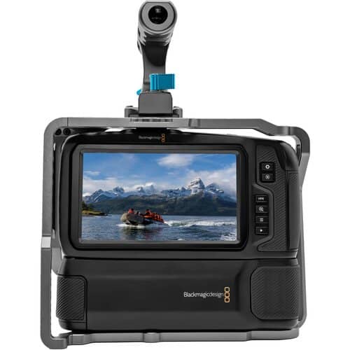 Kondor Blue BMPCC4K/6K Battery Grip Cage with Top Handle (Space Grey)