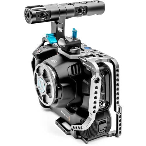 Kondor Blue BMPCC4K/6K Battery Grip Cage with Top Handle (Space Grey)