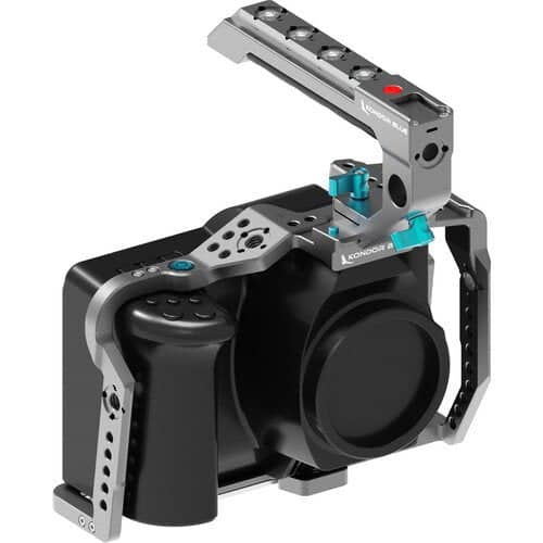 Kondor Blue Blackmagic Pocket 6K Pro Cage - With Top Handle (Space Grey)