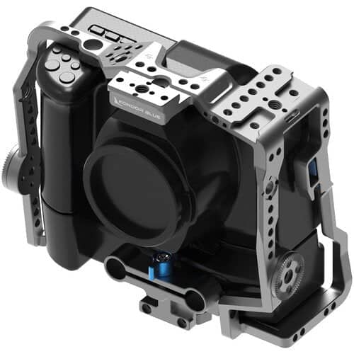 Kondor Blue BMPCC 6K Pro Battery Grip Cage (Space Grey)