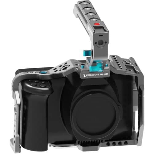 Kondor Blue Blackmagic Pocket 6K Pro Cage - With Top Handle (Space Grey)