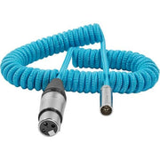 Kondor Blue Coiled Mini XLR to XLR for C70 & BMPCC4K/6K (30 to 60cm)