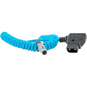 Kondor Blue Coiled D-Tap to Female Lemo 2 Pin For Red Komodo