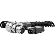 Kondor Blue D-Tap to 4 Pin XLR Female Right Angle Adapter Power Coiled Cable for Blackmagic URSA Mini Pro