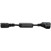 Kondor Blue D-Tap to 5V USB Converter Short Cable for Anton Bauer Gold Mount/Sony V-Mount Camera Battery