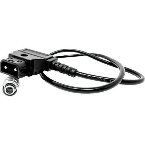 Kondor Blue 4 FT D-Tap to BMPCC 4K/6K Power Cable for Blackmagic Pocket Cinema Camera 4K D-Tap 1.2m - Black