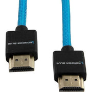 Kondor Blue HDMI to HDMI 40cm Thin Braided Cable for On Camera Monitors