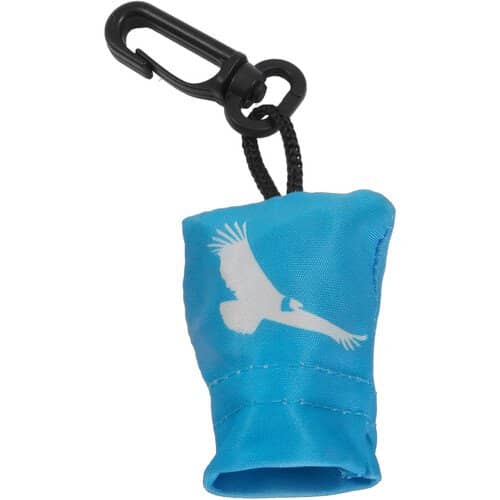 Kondor Blue Micro Fiber Lens Wipe Cloth with Pouch and Clip