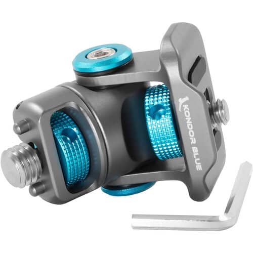 Kondor Blue Swivel Tilt Monitor Mount with Arri Pin (Pan/Tilt)