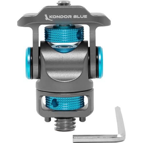 Kondor Blue Swivel Tilt Monitor Mount with Arri Pin (Pan/Tilt)