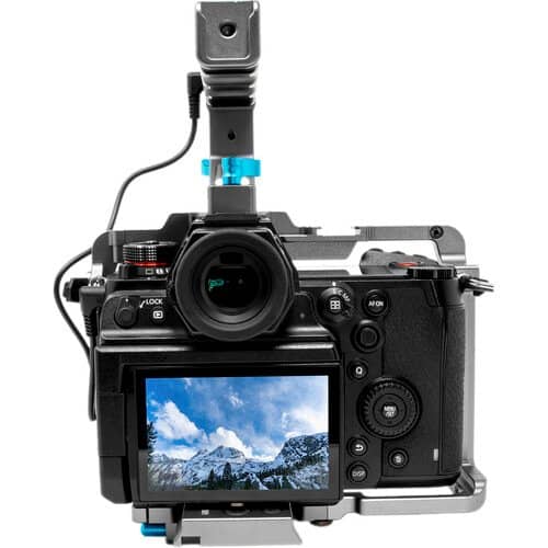 Kondor Blue Panasonic Lumix S1H Cage with Remote Trigger Handle (S1/S1R/S1H) (Space Grey)