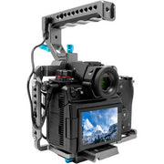 Kondor Blue Panasonic Lumix S1H Cage with Remote Trigger Handle (S1/S1R/S1H) (Space Grey)