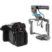 Kondor Blue Panasonic Lumix S1H Cage with Remote Trigger Handle (S1/S1R/S1H) (Space Grey)