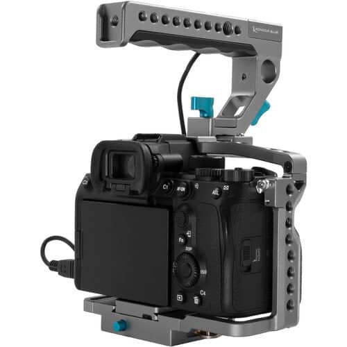 Kondor Blue Sony A7SIII Cage with Start-Stop Trigger Top Handle for A7 Series Cameras