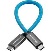 Kondor Blue USB C to USB C High Speed Cable for SSD Recording - Standard - 21.5cm
