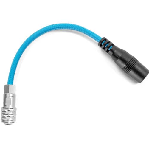 Kondor Blue BMPCC6K/4K to DC 5.5/2.5 Barrel Socket Power Adapter Cable (Female) 15cm - Blue