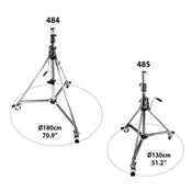 Kupo 485 Heavy Duty Wind-Up Low Base Stand with Braked Castors