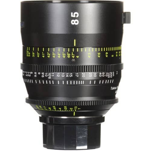 Tokina Cinema Vista 85mm T1.5 Lens for PL Mount