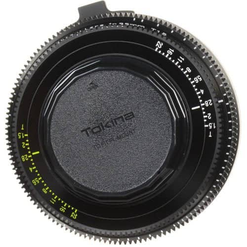 Tokina Cinema Vista 85mm T1.5 Lens for PL Mount