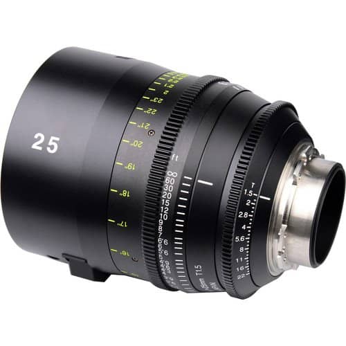 Tokina Cinema Vista 25mm T1.5 Lens for PL Mount