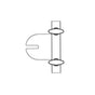 KUPO FH10 Scrim Frame Ears Only (For Butterfly Frame)