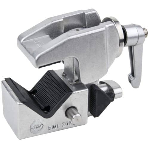 KUPO KCP-710P Convi Clamp With Adjustable Handle - Silver