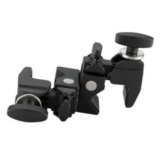 KUPO KCP-720B Superb Double Clamp With Adjustable Handle - Black