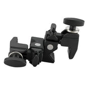 KUPO KCP-720B Superb Double Clamp With Adjustable Handle - Black