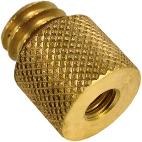KUPO KS-063 Brass 3/8''-16 Male To 1/4-20'' Female Adapter