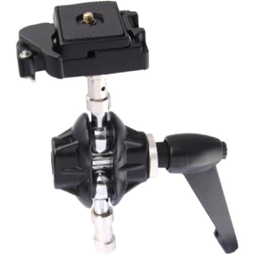 KUPO KS-105 Versatile Swivel Adapter With Quick Release Camera Plate