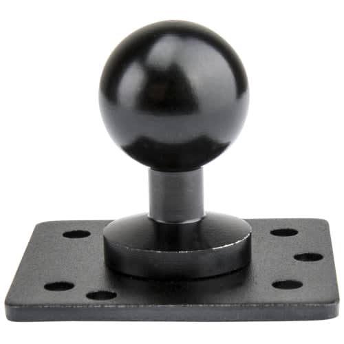 KUPO KS-412 AMPS Square Wall Mount Plate With Super Knuckle Ball Head