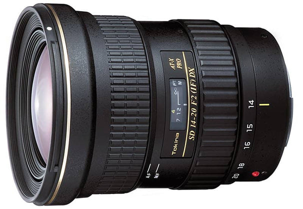 Tokina AT-X 14-20mm f/2 PRO DX Lens - Canon EF Mount